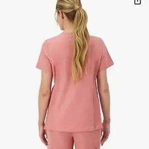 thumbnail image 2 of Hanes Women's Healthcare Top, Moisture-Wicking Stretch Scrub 2 of 9